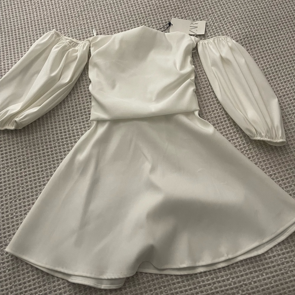 White Zara Dress